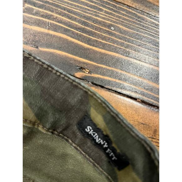 Judy Blue Jeans Camo Skinny Fit Women 5/27 Distressed Gorp Core Military Grunge - Picture 3 of 13